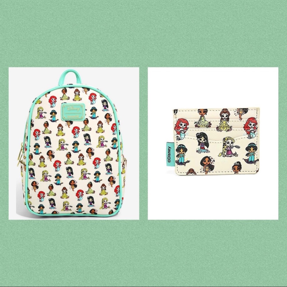 Disney Chibi Princess Loungefly Set